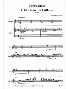 BROWN T.-Tom?s Suite pour vibraphone 2