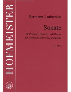 AMBROSIUS H.-Sonata para Trombon y Piano