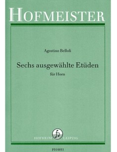 BELLOLI A.-Estudios (6) para Trompa (Damm)