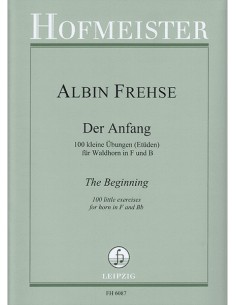 FREHSE A.-Los Comienzos (100 Pequeños Ejercicios) para Trompa