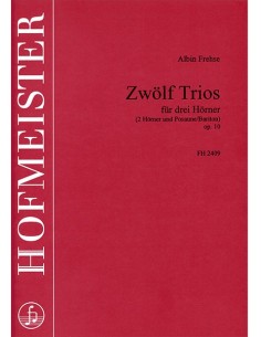 FREHSE A.-Trios (12) para 3 Trompas