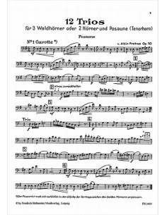 FREHSE A.-Trios (12) para 3 Trompas 2