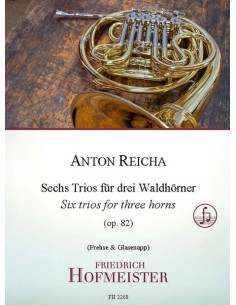 REICHA A.-Trii (6) Op.82 per 3 corni