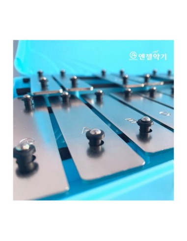 Carrillon Soprano Cromatico Infantil 25 Laminas Cromadas Angel AX25N2 (AG25N2) (Estuche Azul)