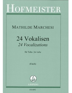 MARCHESI M.-Vocalizaciones (24) Op.3 para Tuba (Fatch)