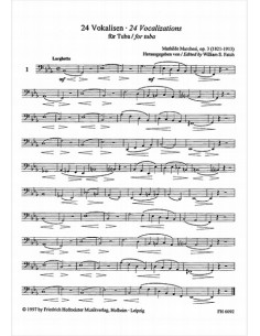MARCHESI M.-Vocalizaciones (24) Op.3 para Tuba (Fatch) 2