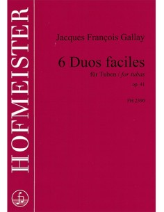 GALLAY J.F.-Duos Faciles (6) Op.41 para 2 Tubas (Fatch)