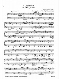 GALLAY J.F.-Duos Faciles (6) Op.41 para 2 Tubas (Fatch) 2