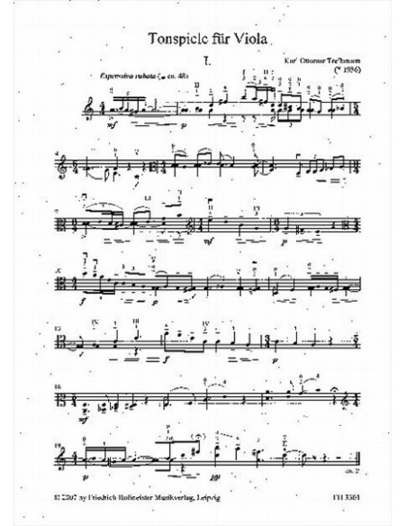 TREIBMANN K.O.-Tonspiele for Viola