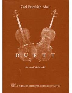 ABEL C.F.-Dueto para 2 Violoncellos (Niggemann)