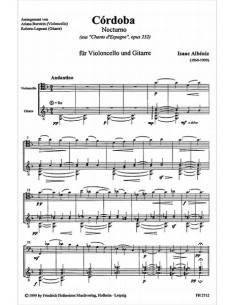 ALBENIZ I.-Cordoba Op.232 nº 4 para Violoncello y Guitarra (Burstein/Legnani) 2