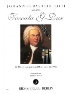 BACH J.S.-Tocata en Sol Mayor (BWV:916) para Oboe (Trompeta) y Organo (Breuer)