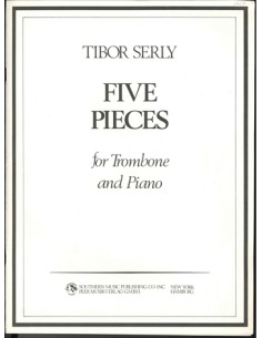 SERLY T.-Pieces (5) per trombone e pianoforte