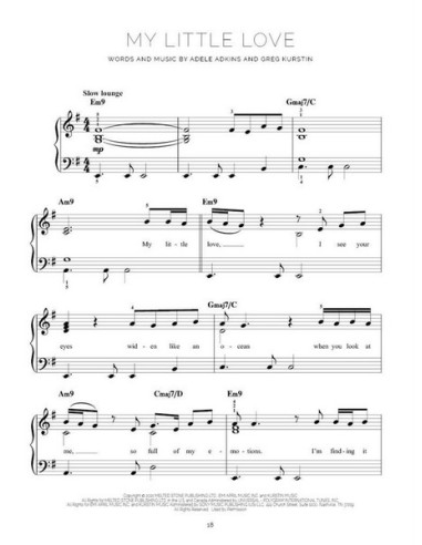 ADELE-30 for easy piano