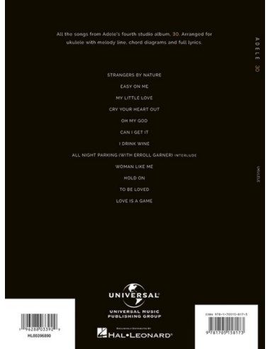 ADELE-30 for Ukulele