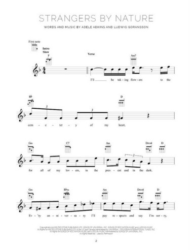 ADELE-30 for Ukulele