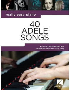 ADELE-Really Easy Piano : 40 chansons d?Adele