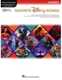 DISNEY-Favorite Disney Songs for Horn (Audio Online)