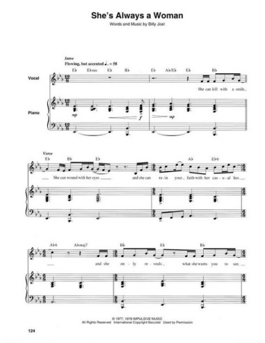 JOEL Billy-Keyboard Book para Teclado