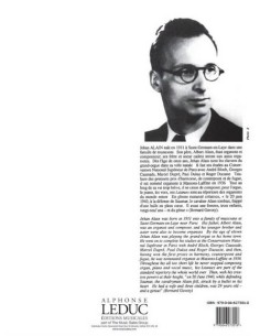 ALAIN J.-Pieces Faciles (5) para Organo (Piano) 2