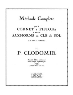 CLODOMIR P.-Methode Complete Vol.1 per Tromba, Cornetta e Strumenti a Pistone