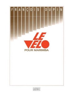 DUPIN F.-Le Velo para Marimba