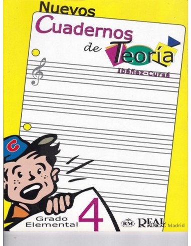 IBAÑEZ & CURSA-Nuevos Cuadernos de Teoria de la Musica 4º (Grado Elemental) OCASION