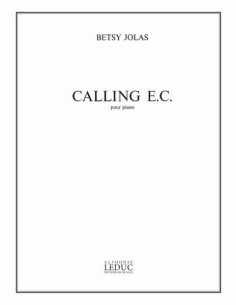 JOLAS B.-Calling E.C. para Piano