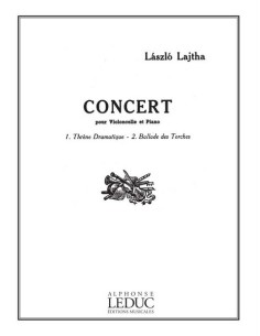 LAJTHA L.-Concerto per violoncello e pianoforte