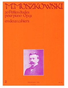MOSZKOWSKI M.-Pequeños Estudios (20) Op.91 Vol.2º: nº 11 a 20 para Piano (Philipp) (OCASION)