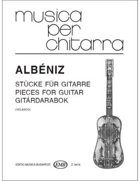 ALBENIZ I.-Gitarrenteile (Velasco)