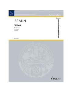 BRAUN J.D.-Solos (1740) para Fagot