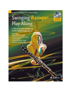 VARIOS-Swinging Baroque Play Along para Clarinete (Inc.CD) (L'Estrange)