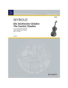 SEYBOLD A.-Easy Studies 1st for Violin