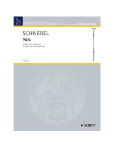 SCHNEBEL D.-Pan (1978) for Flute