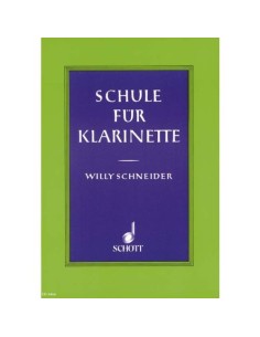 SCHNEIDER W.-School (Méthode) pour clarinette