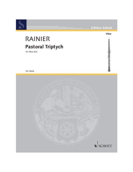 RAINIER P.-Trittico pastorale per oboe