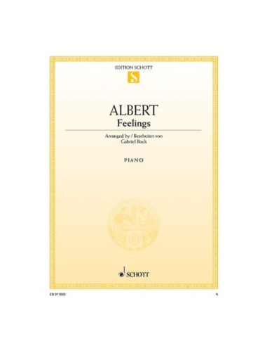 ALBERT M.-Sentiments pour piano (Bock)