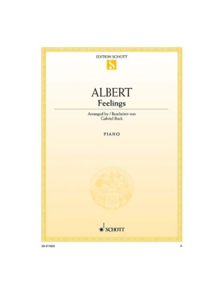 ALBERT M.-Sentiments pour piano (Bock)