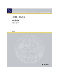 HOLLIGER H.-Mobile (1962) para Oboe y Arpa