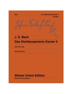 BACH J.S.-El Clave bien Temperado Vol.2 para Piano (Urtext) (Dehnrad/Kraus)