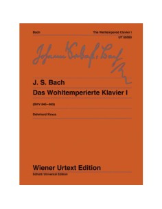 BACH J.S.-El Clave bien Temperado Vol.1 para Piano (Urtext) (Dehnrad/Kraus)