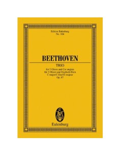 BEETHOVEN L.V.-Trio Op. 87 en Do Mayor para 2 Oboes y Corno Ingles (PB)