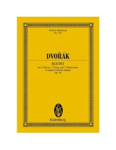 DVORAK A.-Sextuor op.48 en la majeur pour 2 violons, 2 altos et 2 violoncelles (PB) (OCCASION)