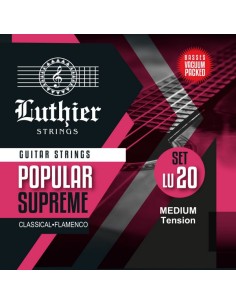 Cuerdas Guitarra Clasica y Flamenco Luthier 20 Clásica LU-20 (Juego Completo)