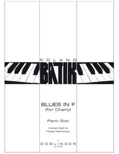 BATIK R.-Blues en Fa for Charly para Piano (Markowicz)