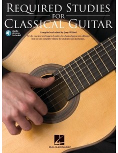 WILLIARD J.-Required Studies For Classical Guitar (Audio Online)