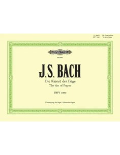 BACH J.S.-El Arte de la Fuga (BWV:1080) para Organo (Walcha)