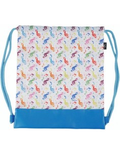 Bolsa Tipo Saco Clave de Sol Agifty B-3068 Blanca