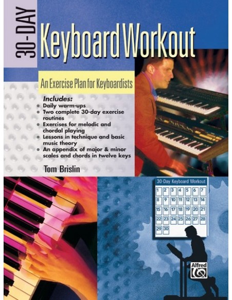 BRISLIN T.-30 Day Keyboard Workout para Teclado